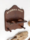 vintage baseball display set