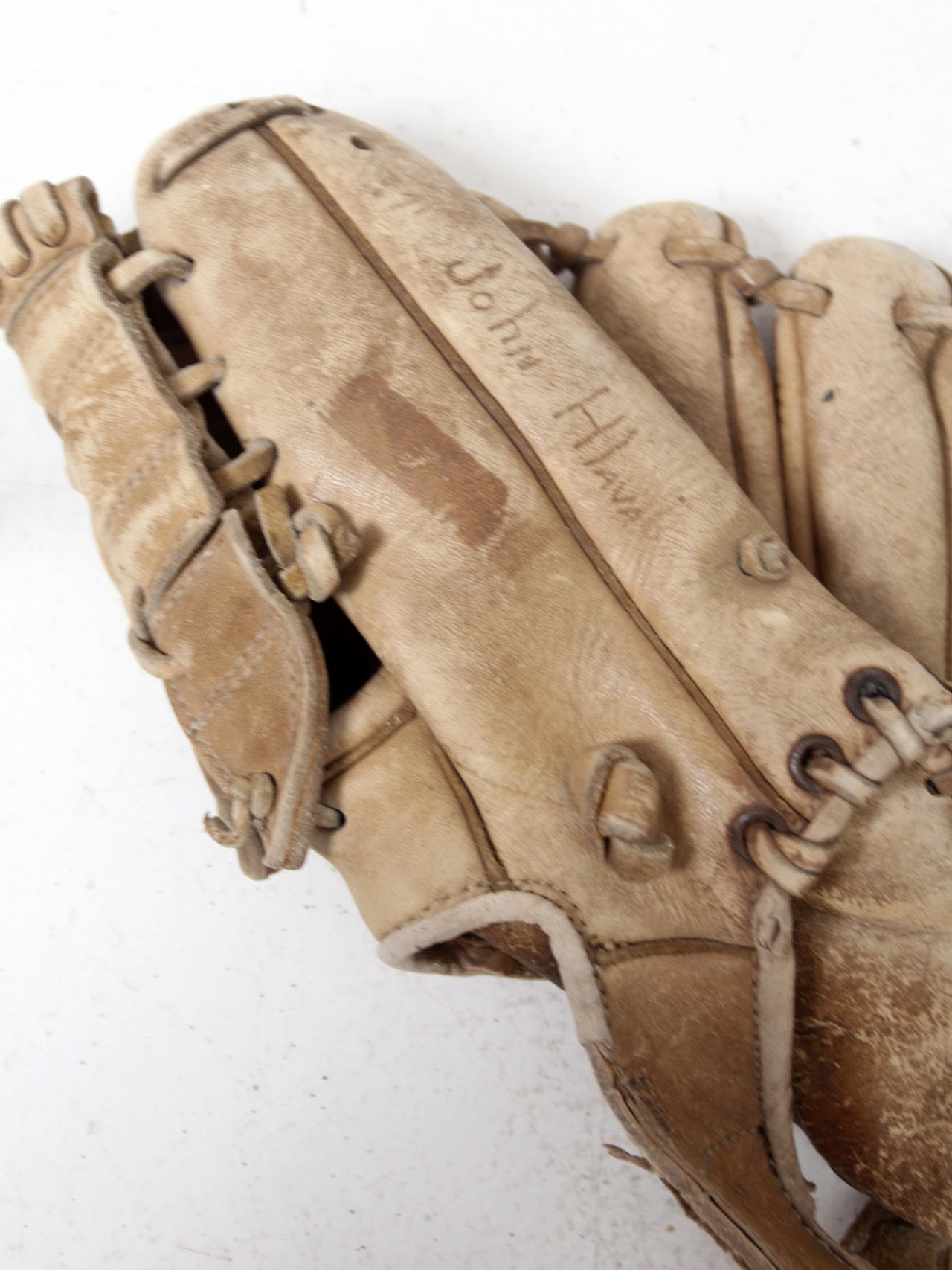 vintage baseball display set