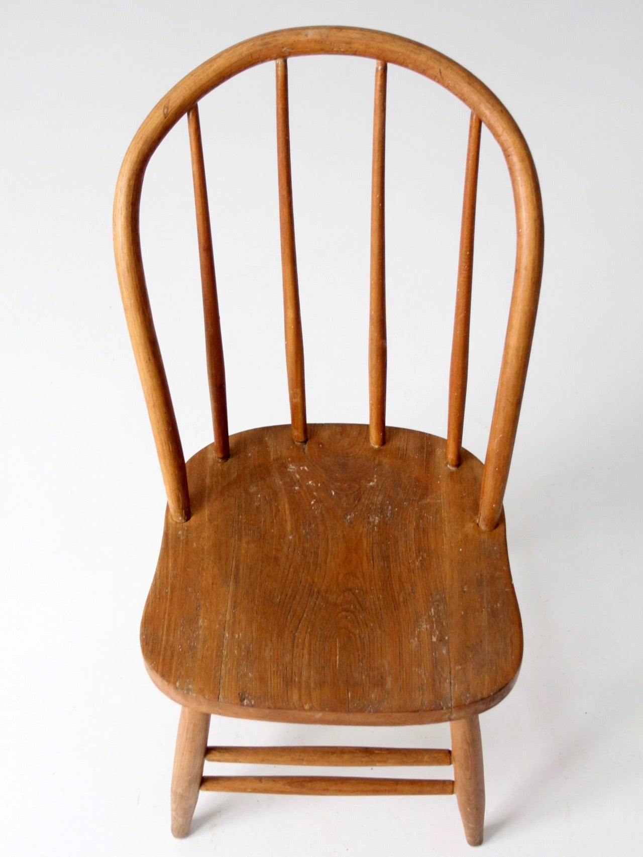 antique Windsor style bow back dining chair