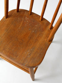antique Windsor style bow back dining chair