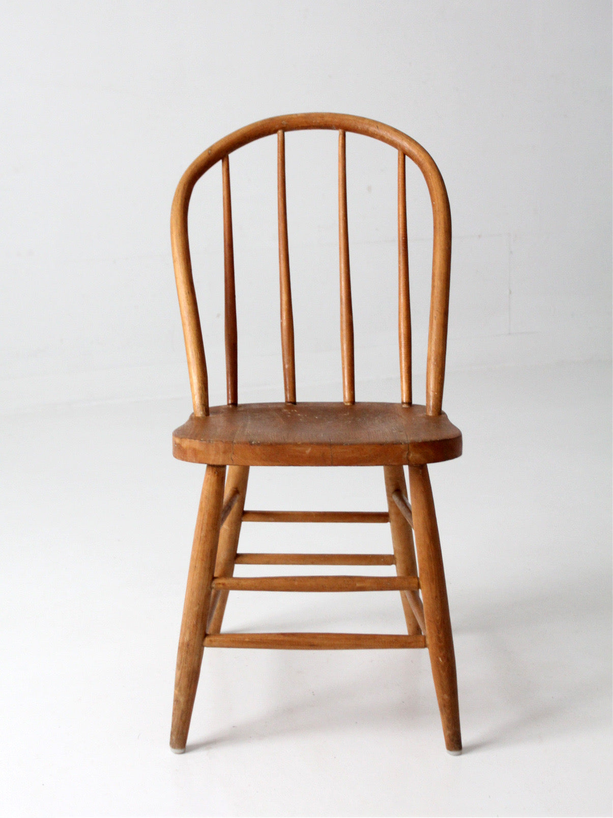 antique Windsor style bow back dining chair