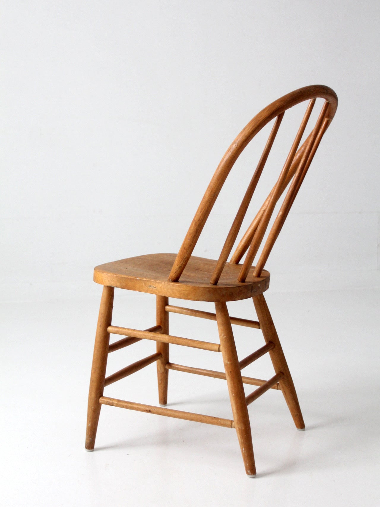 antique Windsor style bow back dining chair