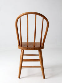 antique Windsor style bow back dining chair
