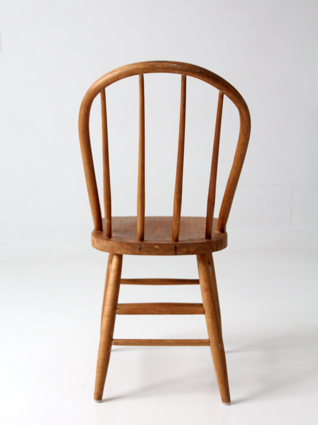 antique Windsor style bow back dining chair