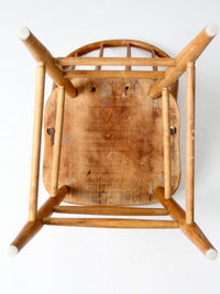 antique Windsor style bow back dining chair