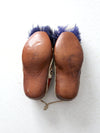 antique children's Greek tsarouchi shoes