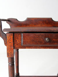 antique washstand table