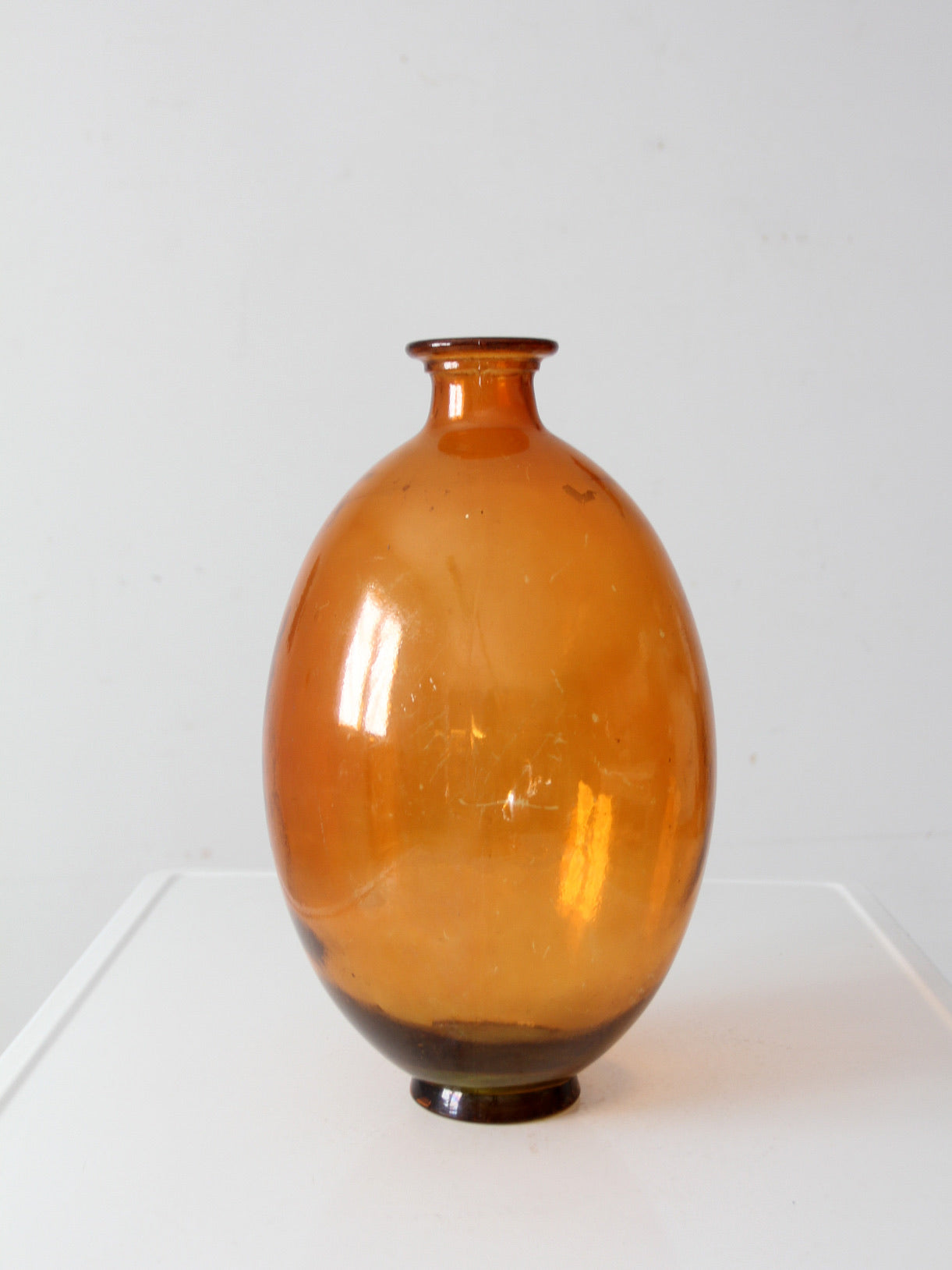 mid-century Spanish glass vase