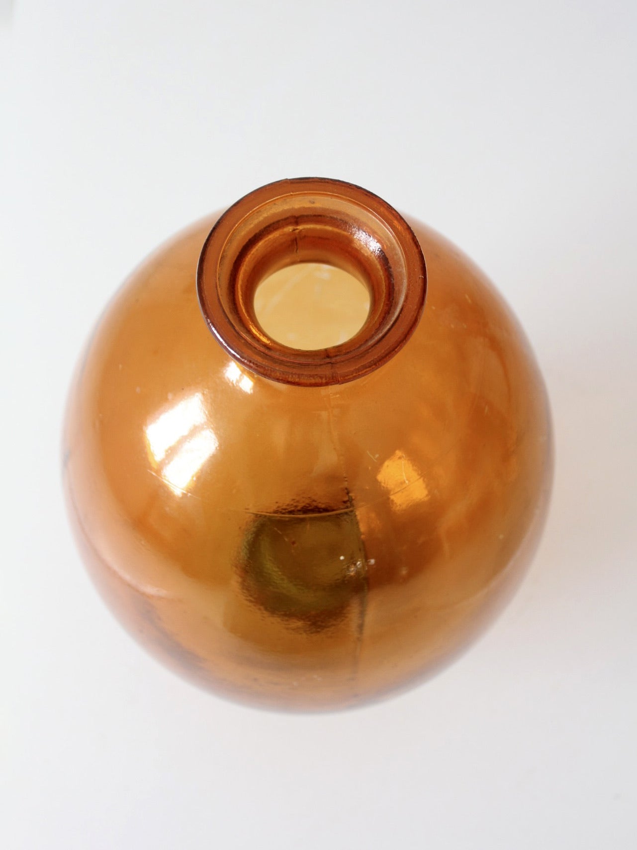 mid-century Spanish glass vase