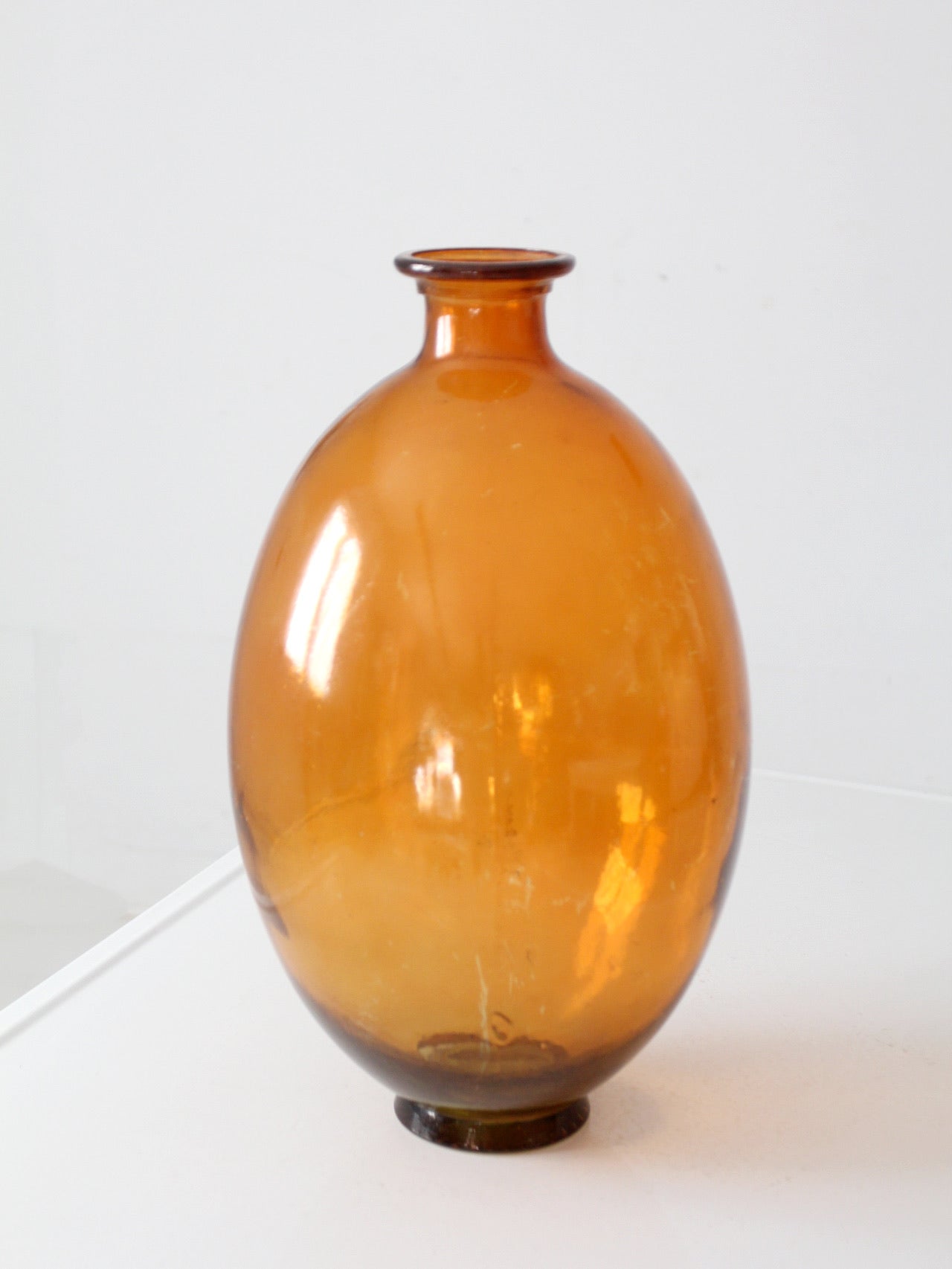 mid-century Spanish glass vase