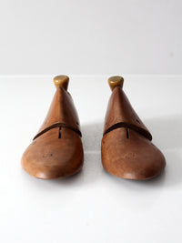 mid-century Jarman wood shoe lasts pair