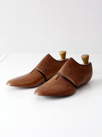 mid-century Jarman wood shoe lasts pair