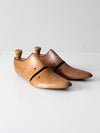 mid-century Jarman wood shoe lasts pair