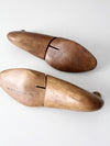 mid-century Jarman wood shoe lasts pair