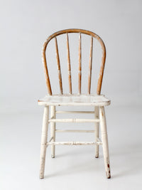 vintage painted Windsor bow back chair