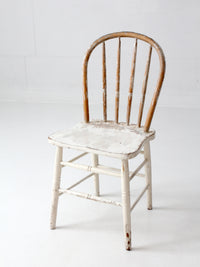 vintage painted Windsor bow back chair
