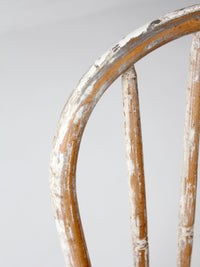vintage painted Windsor bow back chair