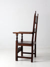 vintage Italian throne chair