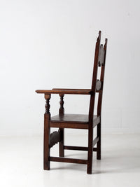 vintage Italian throne chair