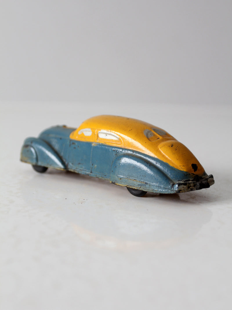 vintage Sun Rubber Company toy car