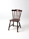 vintage wood tavern style chair