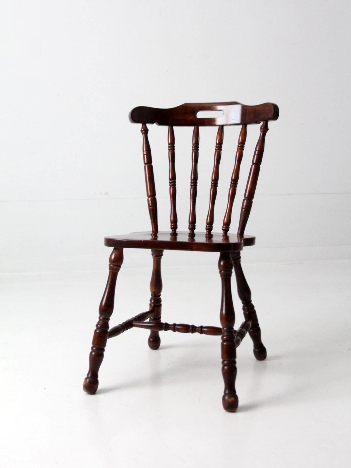 vintage wood tavern style chair