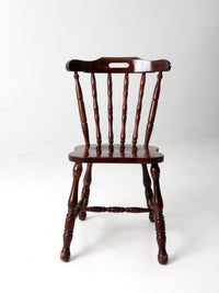 vintage wood tavern style chair