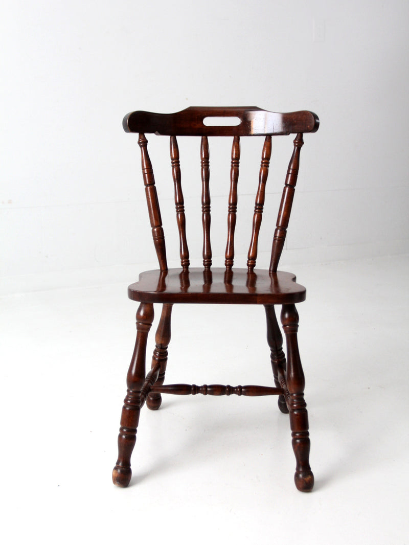 vintage wood tavern style chair