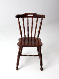 vintage wood tavern style chair