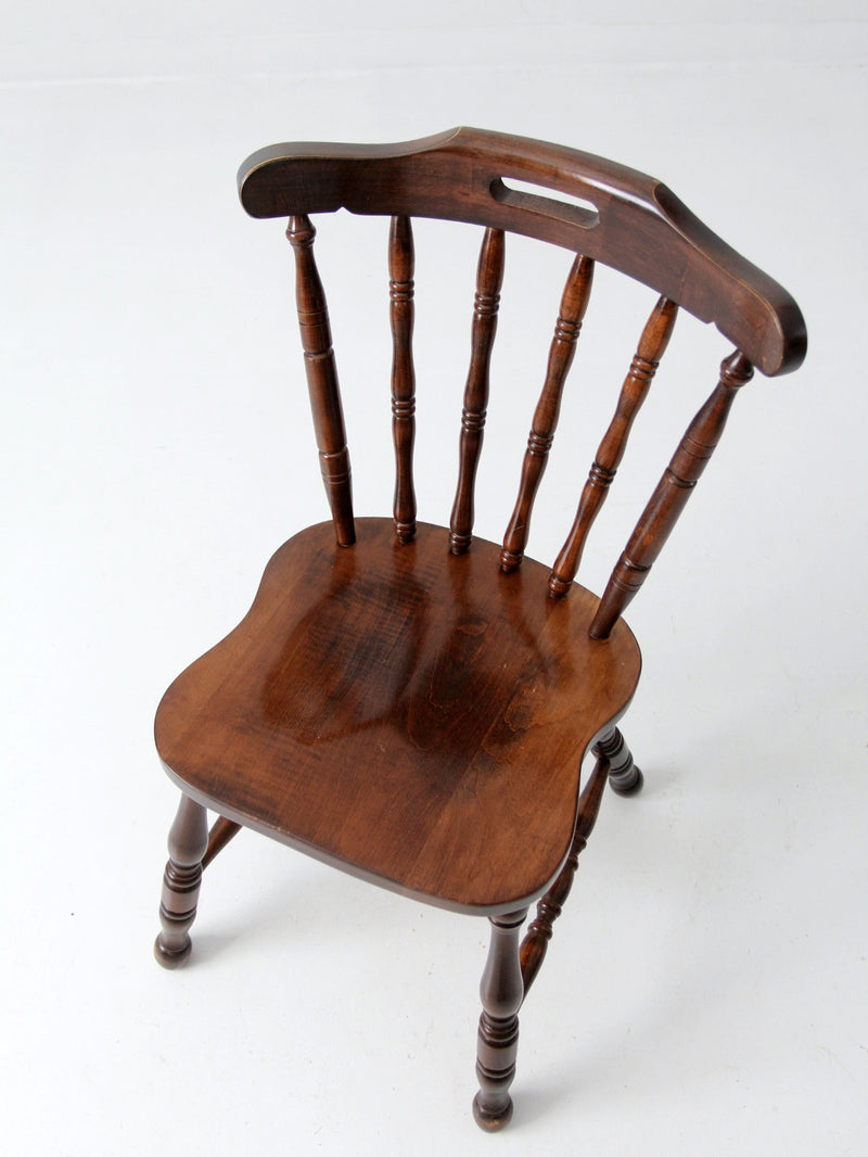 vintage wood tavern style chair