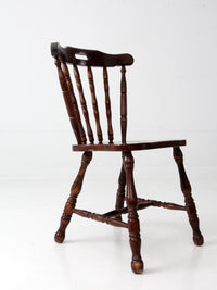 vintage wood tavern style chair