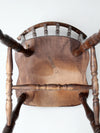 vintage wood tavern style chair