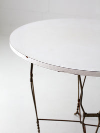 1960s Simpson Bosworth heart back ice cream parlor dinette set