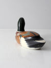 vintage mallard duck wood decoy