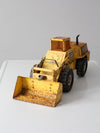 vintage NYLint front loader toy truck
