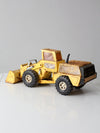vintage NYLint front loader toy truck