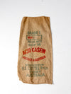 vintage burlap sack