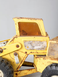 vintage NYLint front loader toy truck