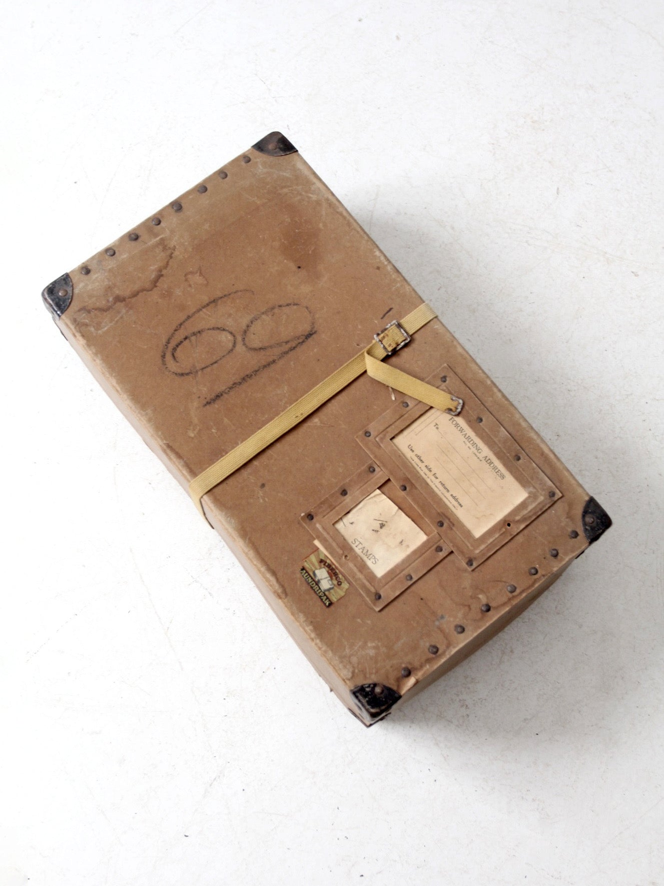 vintage Fiberco Laundripak mailing box