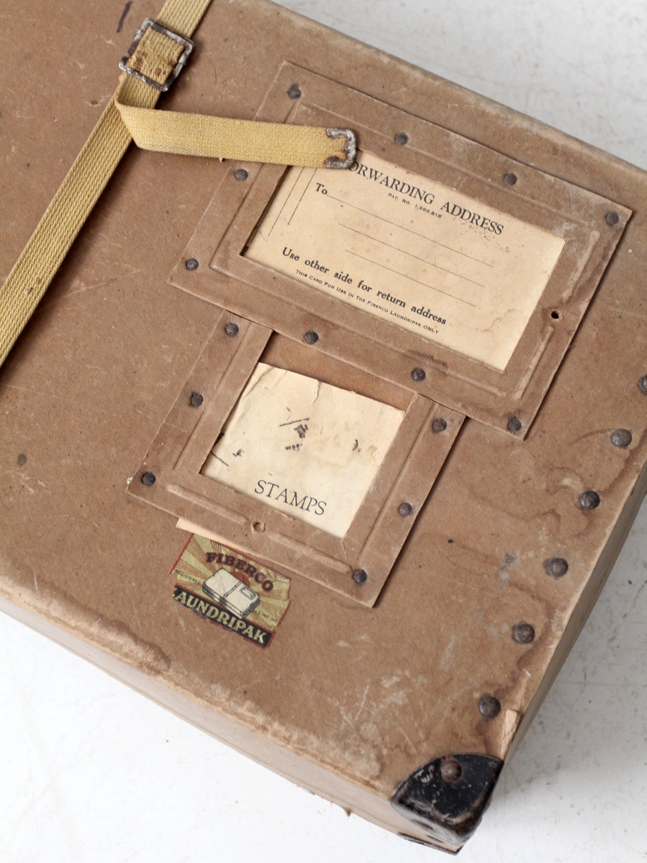 vintage Fiberco Laundripak mailing box