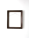 vintage wood picture frame