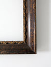 vintage wood picture frame