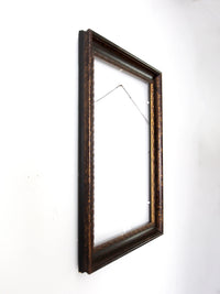 vintage wood picture frame