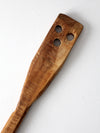 antique primitive wooden spatula