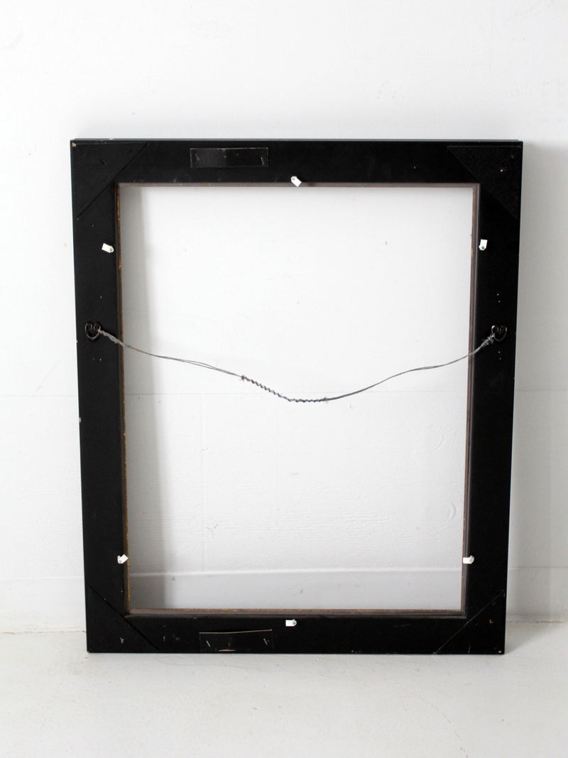 vintage wood picture frame