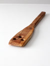 antique primitive wooden spatula