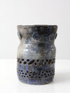 vintage studio pottery decorative vase