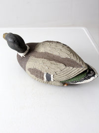 vintage G&H duck decoy