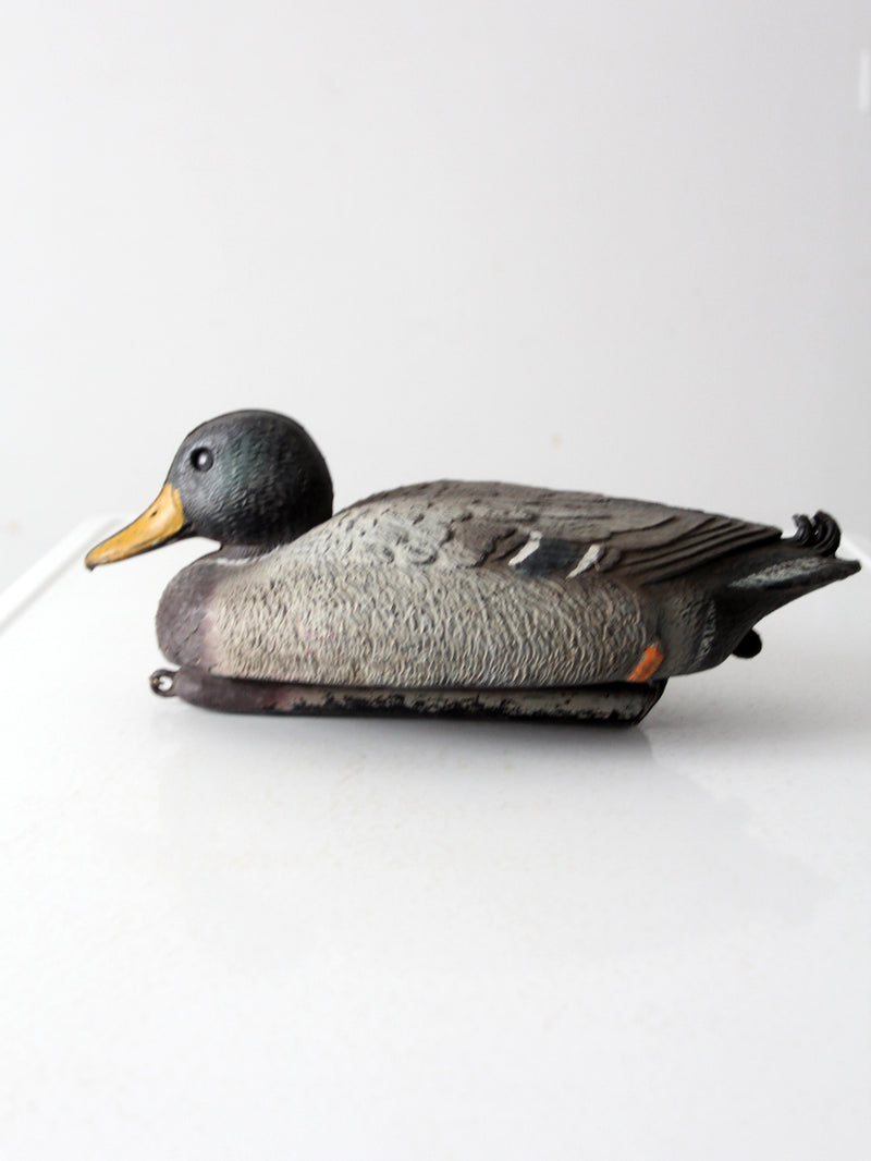 vintage Italian Brevettato mallard drake duck decoy