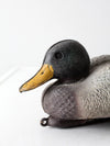 vintage Italian Brevettato mallard drake duck decoy